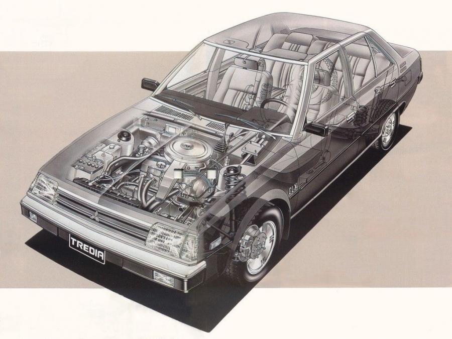  Mitsubishi Tredia 1982 года  (фото 10 из 12)